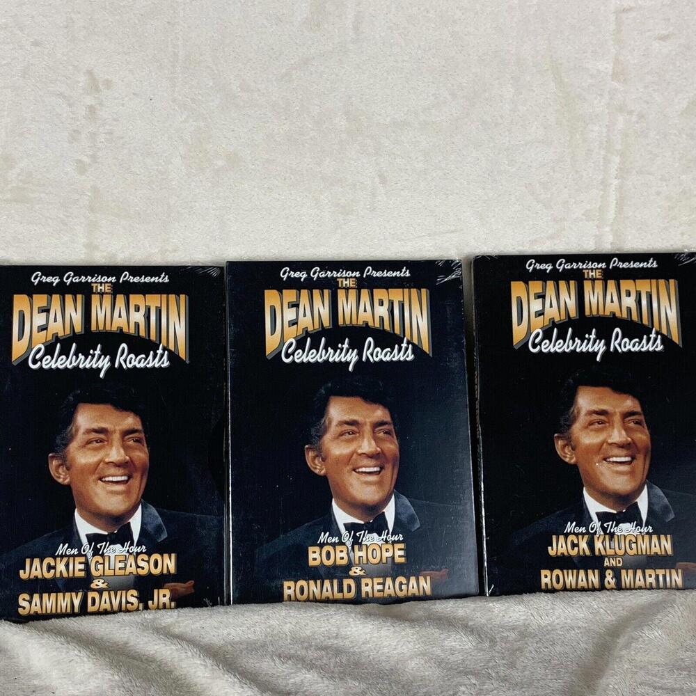 THE DEAN MARTIN CELEBRITY ROASTS DVD NEW SEALED Lot Of 3